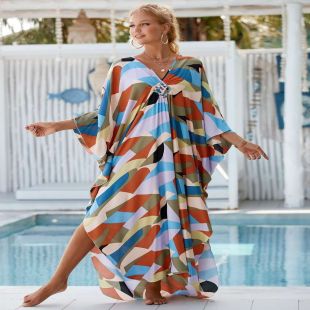 Opulent Beach Cover-Up Dress for Women
