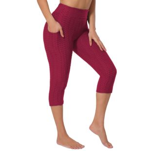 High-Waisted Side Pocket Yoga Pants for Women