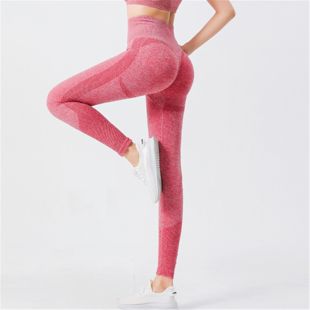 High Waist Polka Yoga Pants for Women