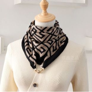 Polyester G Design Scarf for Women 65 x 65 cm