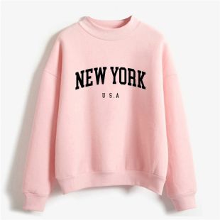 Women’s High Neck Sweatshirt Casual Warm Winter Top