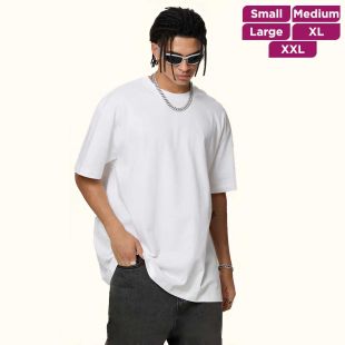 تيشيرت قطن نصف كم للرجال