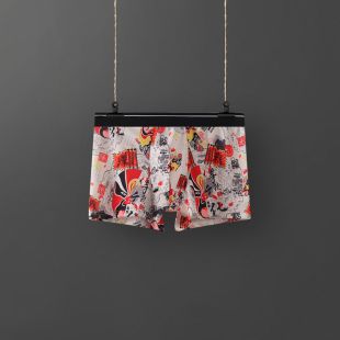 شورت داخلي فاخر مطبوع للرجال