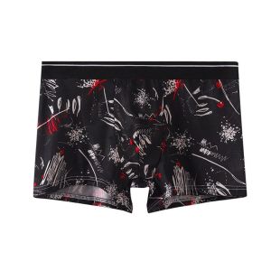 شورت داخلي أنيق مطبوع للرجال