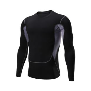 تيشيرت رياضي بأكمام طويلة للرجال