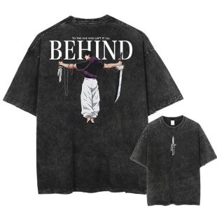 تيشيرت صيفي فضفاض بأكمام قصيرة من قماش الشنيل