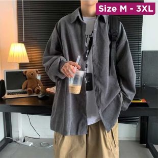 Autumn Linen Loose Long Sleeve Shirt For Men