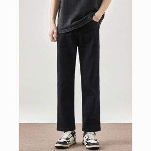 Modern Straight Denim Jeans for Men