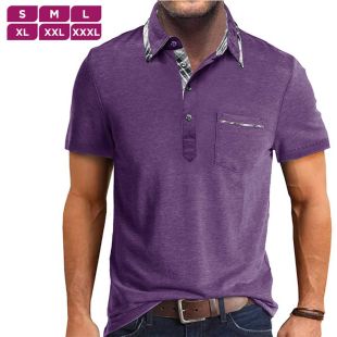 تيشرت بولو نصف كم للرجال