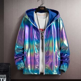 Reflective Hooded Jacket for Men