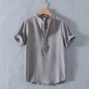 Stylish Collar Cotton Shirt for Men