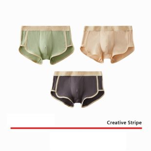 Cotton Underwear 3-Pcs Assorted Colors for Men