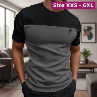 Men’s Short Sleeve T-Shirt with Elegant Design