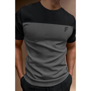 Men’s Short Sleeve T-Shirt with Elegant Design