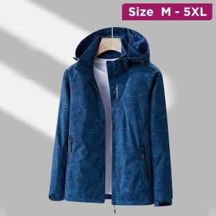 Long Sleeves Camouflage Waterproof Jacket For Men