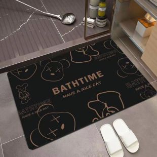 سجادة حمام ناعمة سريعة الامتصاص