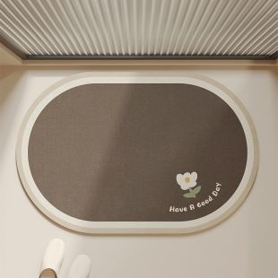 سجادة دياتوم عالية الامتصاص وسريعة الجفاف ومضادة للانزلاق للحمام والمطبخ