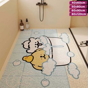 Waterproof Bathroom Mat with a Cartoon Design
