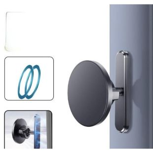 ستاند هاتف مغناطيسي قابل للطي – 7.6 × 1.5 × 3 سم