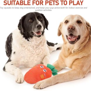 Carrot Bite Resistant Stuffed Toy For Pet