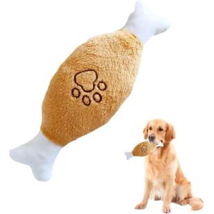 Footprint Chicken Legs Bite Resistant Stuffed Toy For Pet