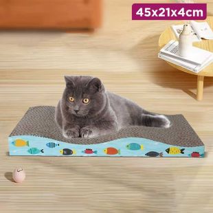 Corrugated Paper Scratching Board For Cats 45 x 21 x 4cm