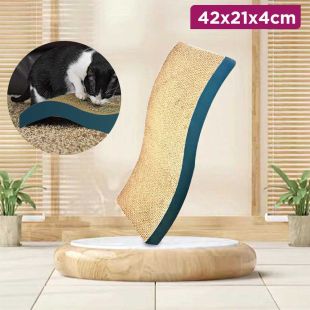 Cats Corrugated Paper Scratching Board 42 x 21 x 4cm