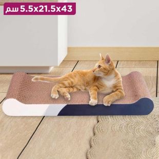 لوحة خدش من الورق المموج للقطط