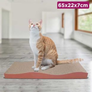 Cats Corrugated Paper Scratching Board 65 x 22 x 7cm