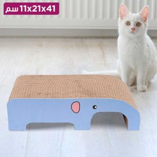 لوحة خدش من الورق المموج للقطط