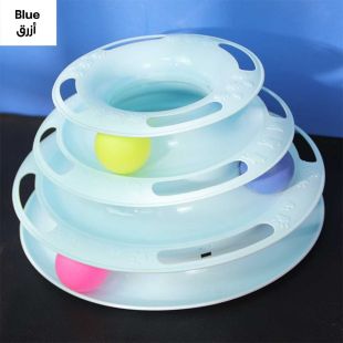 3 Layer Cat Turntable Interactive Pet Toy