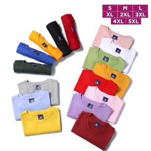 تيشيرت قطن برقبة دائرية للرجال