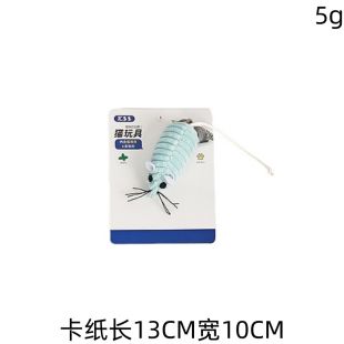 Plush Self-Entertainment Cat Toy Colored Mouse