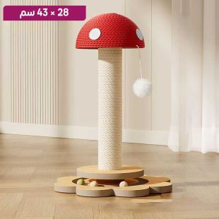 لعبة للحيوانات الأليفة لتخفيف التوتر Mushroom قياس  28 ×43 سم