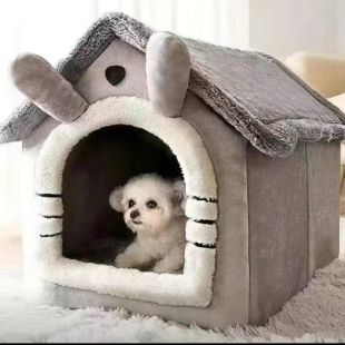 بيت شتوي دافئ متعدد الاستخدامات للحيوانات الأليفة