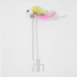 Interactive Feather Toy Cats- 19cm