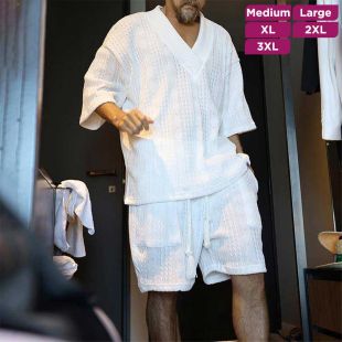 بدلة كاجوال صيفية أنيقة للرجال