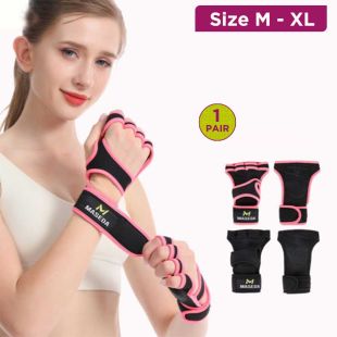 Half-Finger Weightlifting Training Gloves -1Pair