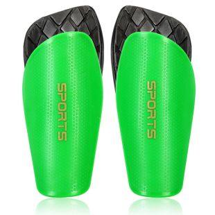 Double-layer Football Shin Protection Guard - 1Pair