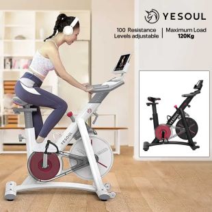 Professional Exercise Bike S1 with Tablet Holder by Yesoul