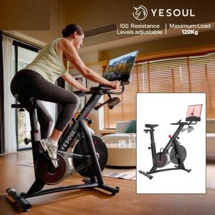 G1M PLUS Smart Exercise Bike with 21.5-Inch Display by YESOUL