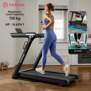 T3 Pro Running Treadmill 1 HP 14 KPH with Tablet Holder by YESOUL
