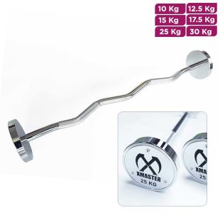 Curved Steel Bar with Fixed Weights by XMASTER