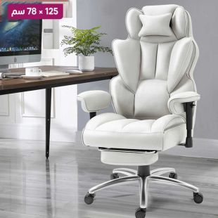 كرسي ألعاب من القماش التقني مع مسند للقدمين 125 × 78 سم