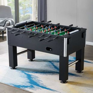 Foosball Table with 8 Poles - 140 × 75 × 87 cm