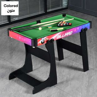 طاولة ألعاب ملونة متعددة الإستخدامات قابلة للطي 4 في 1