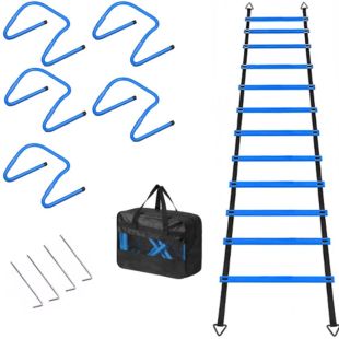 10 Pcs Agility Training Ladder Set with Storage Bag