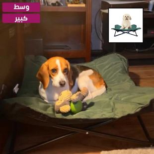 مرتبة تخييم قابلة للطي للحيوانات الأليفة