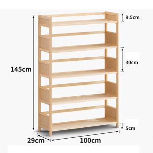 منظم متعدد الإستخدامات من خشب MDF - طبقات - بدون تركيب