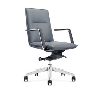 Faux Leather Office Chair with Metal Frame 105 × 60 × 65 cm